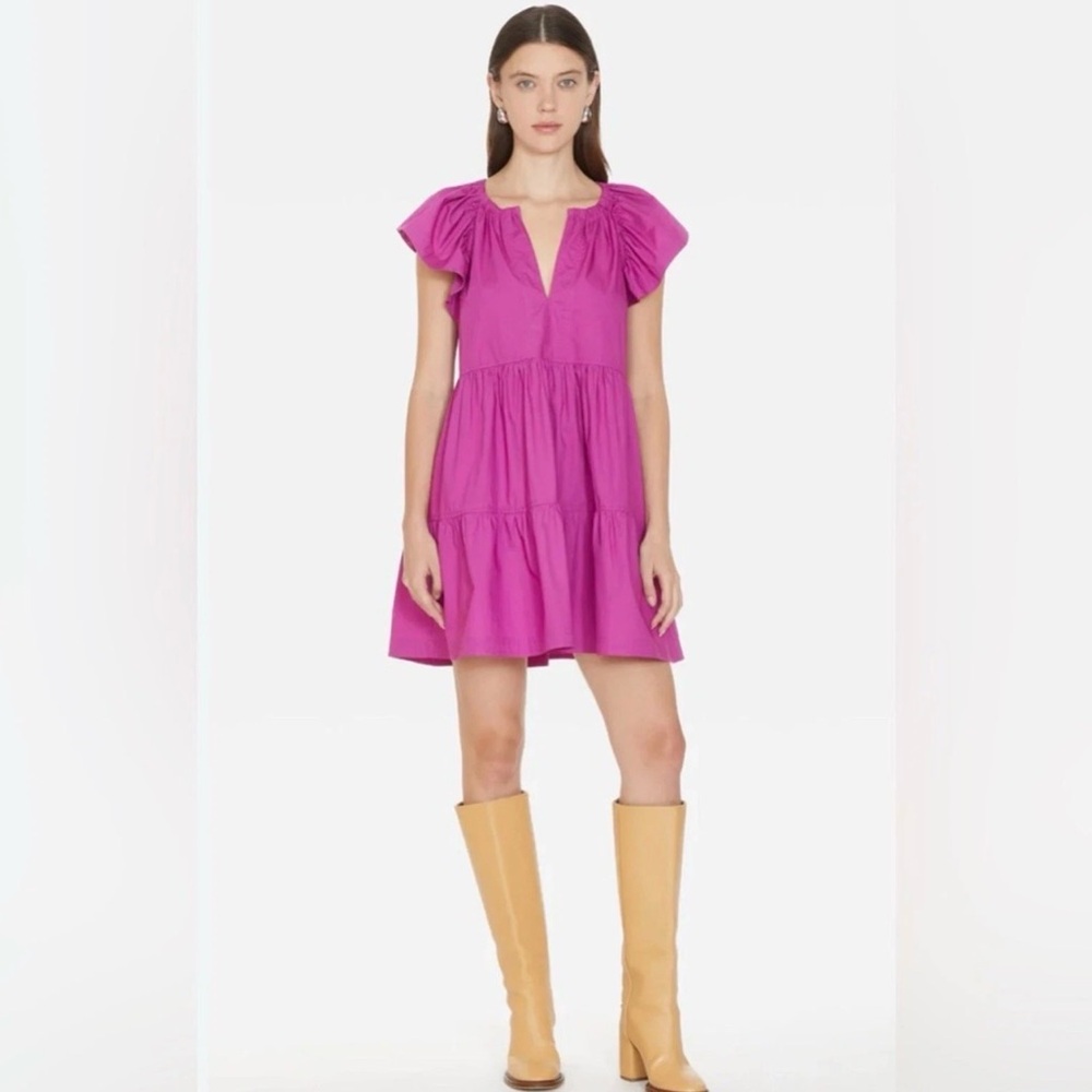 Marie Oliver Pink “Viola” Kara dress Sz Small